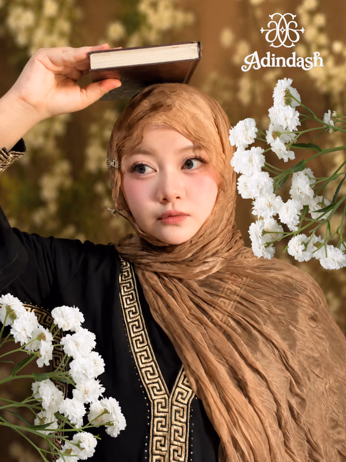 Honey Walnut hijab